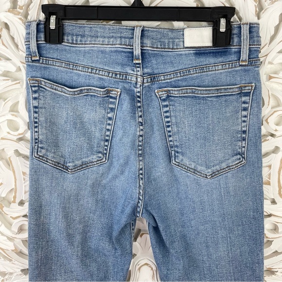 {Re/done} High-Rise Ankle Crop Comfort Stretch, Size 30 - Picture 7 of 11